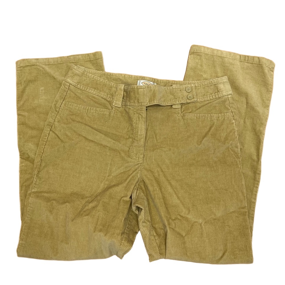 NWT Talbots Petites Stretch Corduroy Pants Size 14